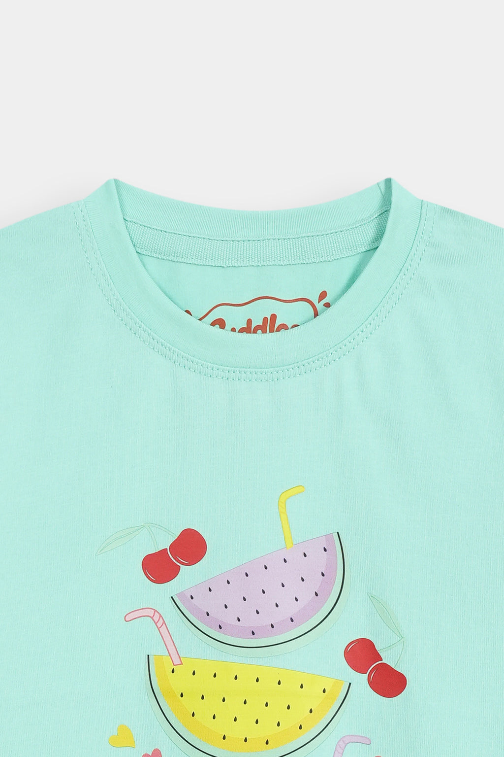 Sweet Summer Melon Tee – Aqua