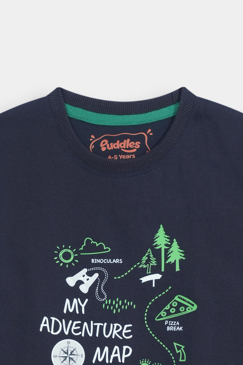 Adventure Map Tee – Navy