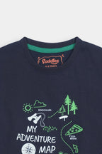 Adventure Map Tee – Navy