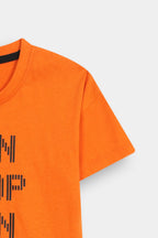 Non Stop Fun Tee - Orange