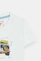 Off-Road Jeep Tee - White