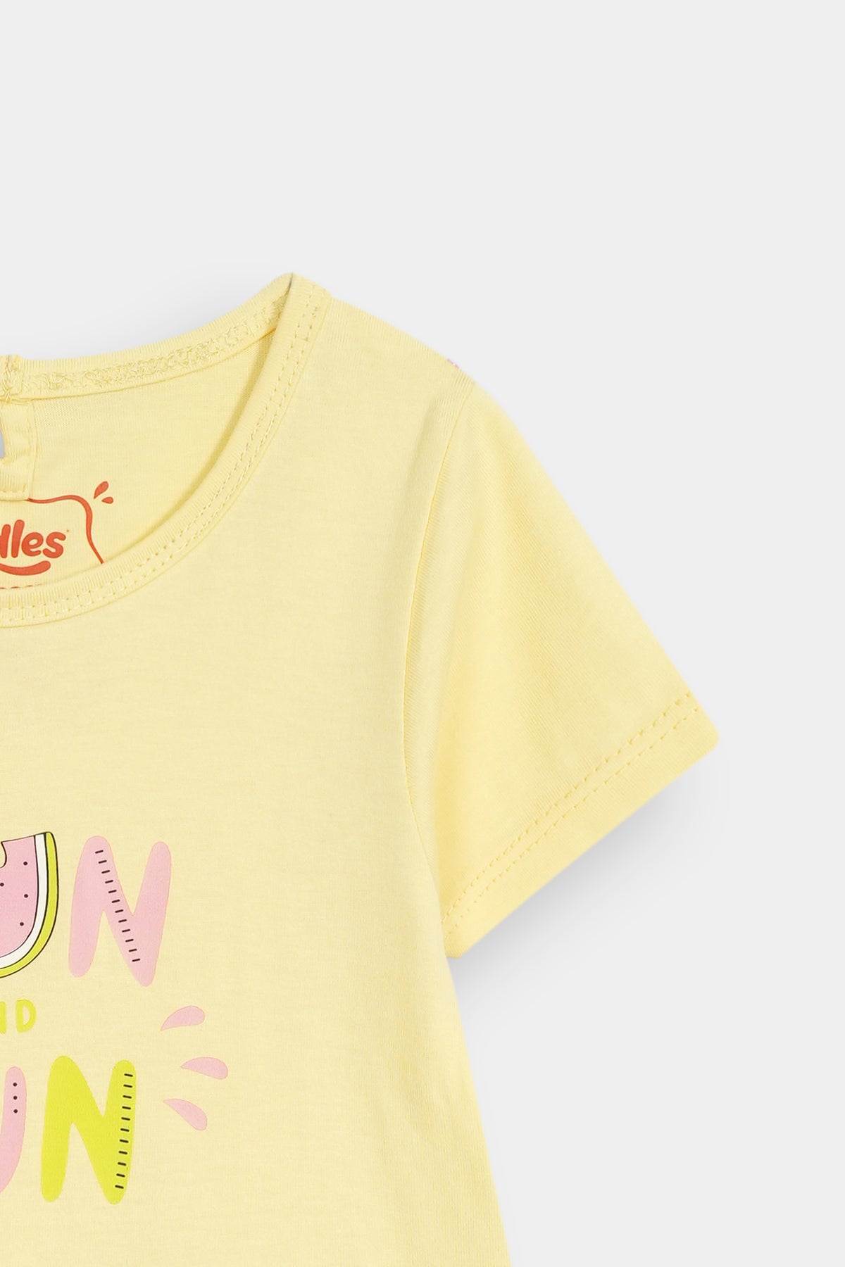 Sun and Fun Dress – Light Yellow