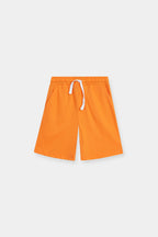 Let's Drill Raglan Co-ord Set - White & Orange