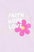 Faith Hope Love Co-ord Set – Lavender