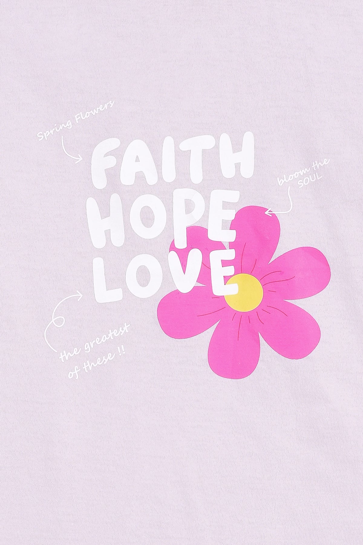 Faith Hope Love Co-ord Set – Lavender