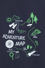 Adventure Map Tee – Navy