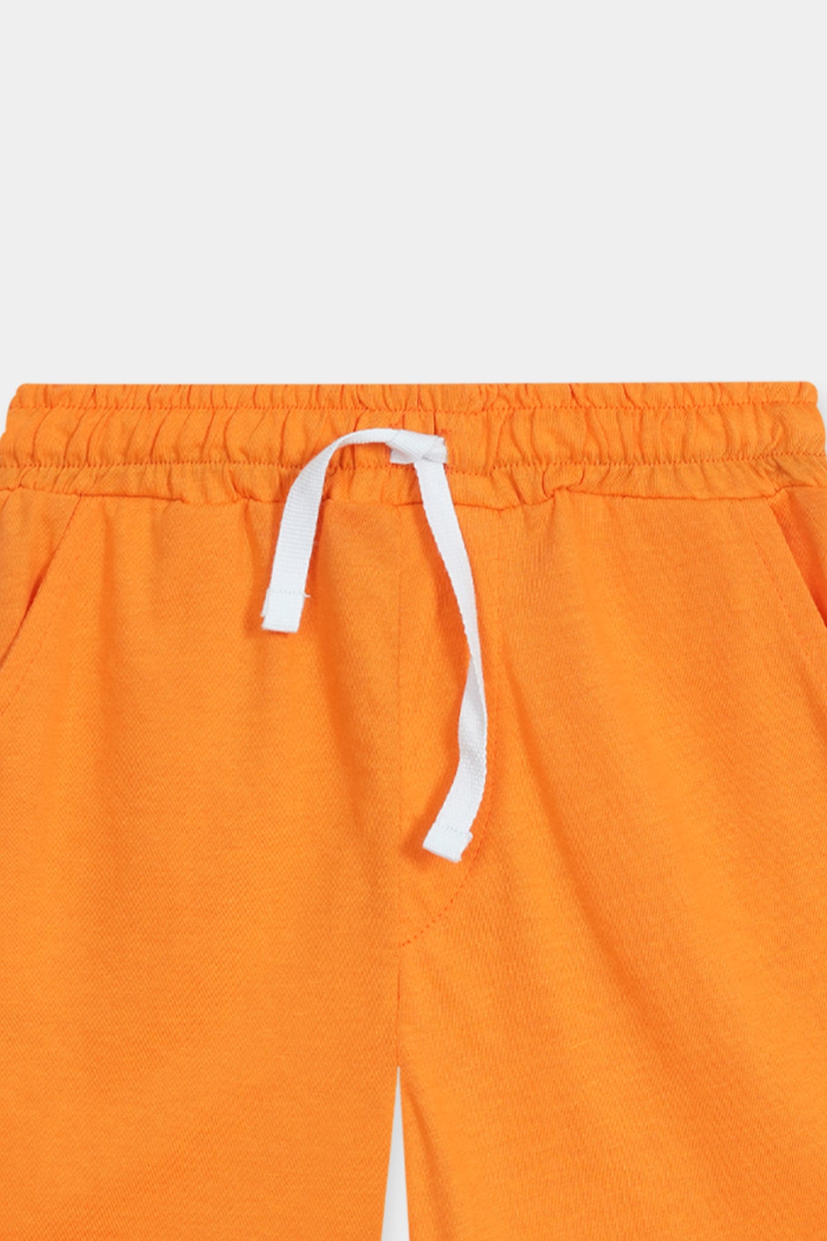 Let's Drill Raglan Co-ord Set - White & Orange