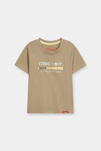 Strike-Off Co-ord Set - Khaki & Black