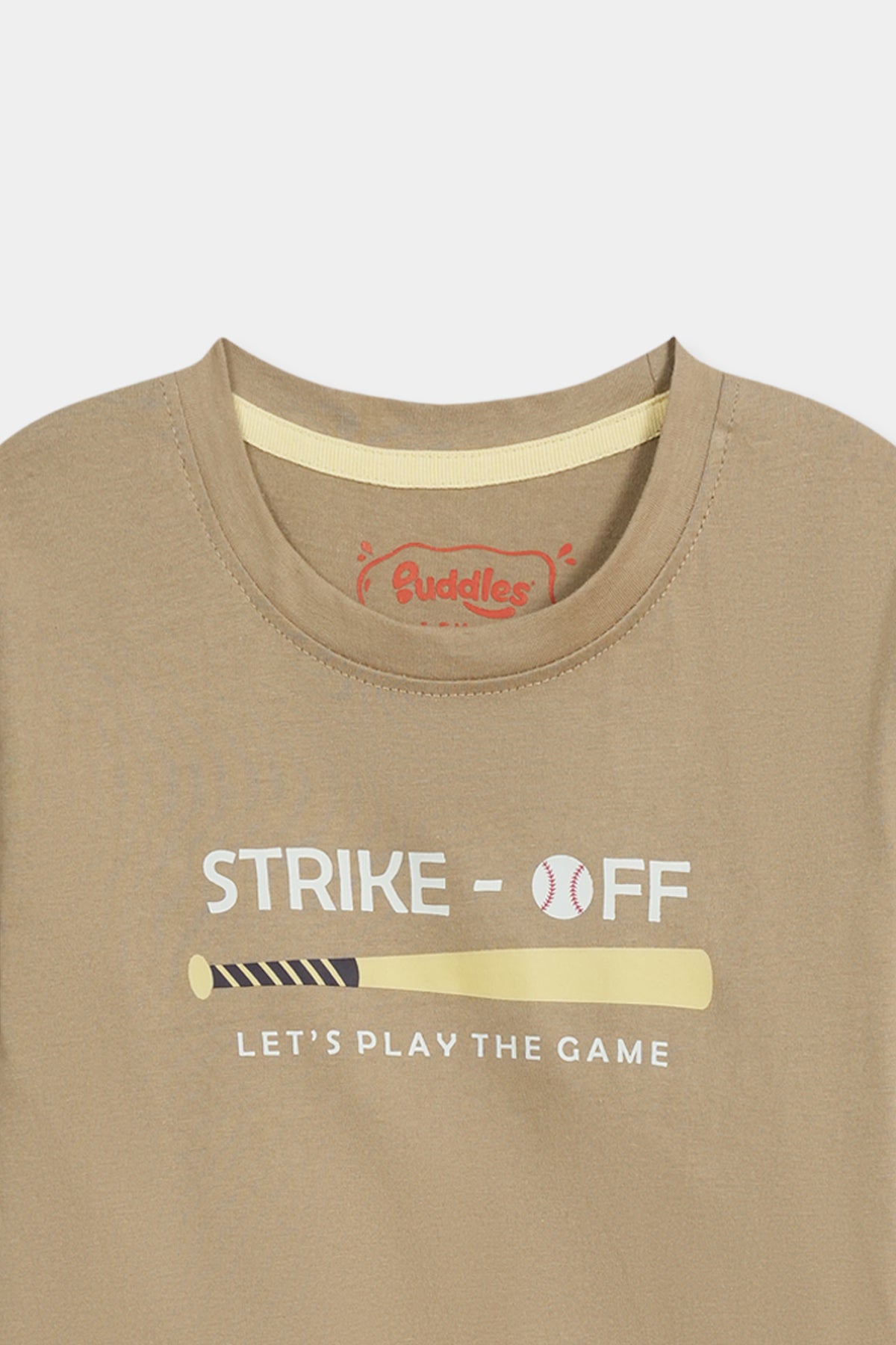 Strike-Off Co-ord Set - Khaki & Black