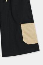 Strike-Off Co-ord Set - Khaki & Black
