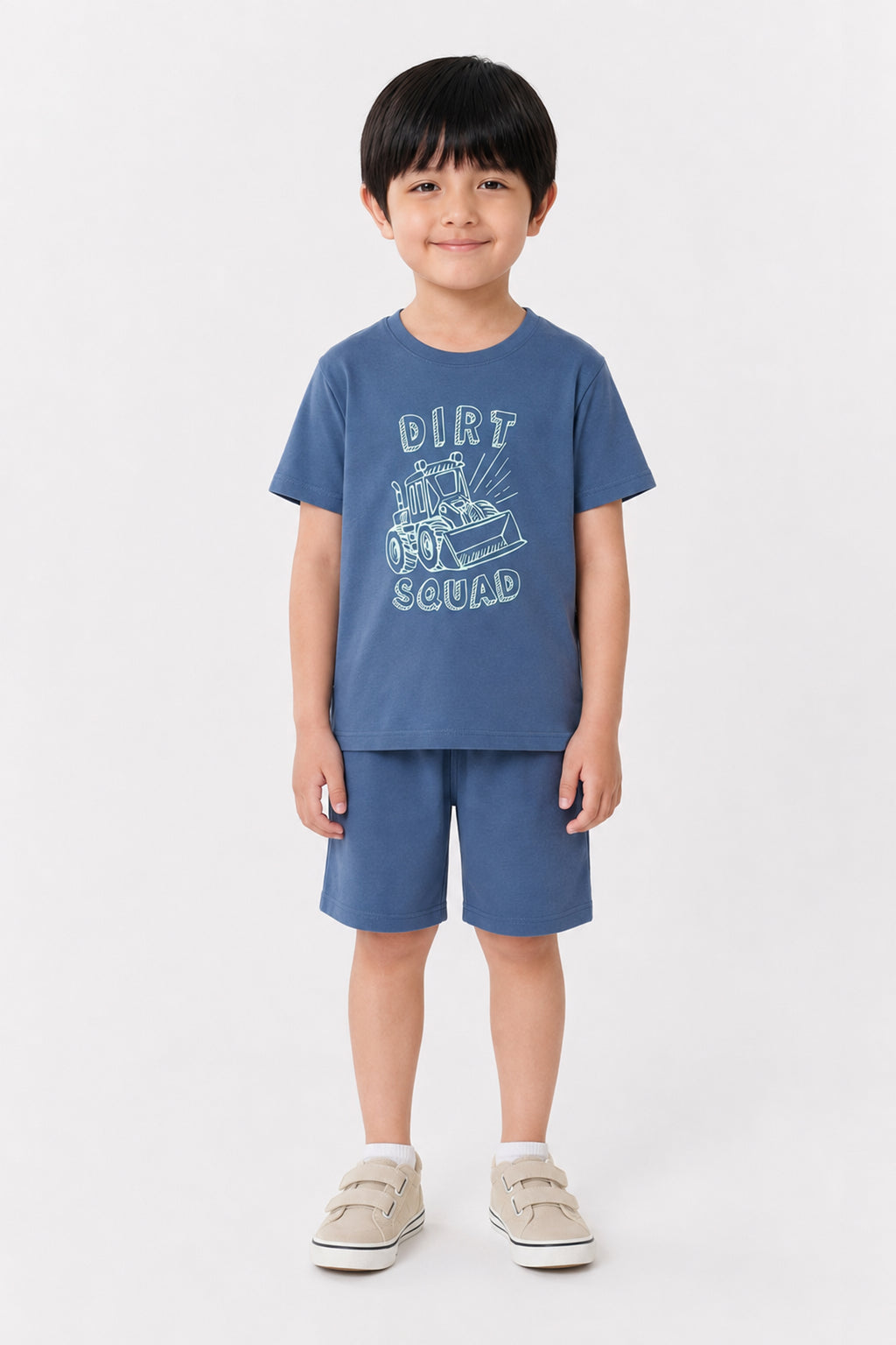 Dirt Squad Co-ord Set – Steel Blue