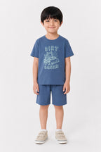 Dirt Squad Co-ord Set – Steel Blue