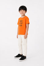 Non Stop Fun Tee - Orange
