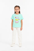 Sweet Summer Melon Tee – Aqua