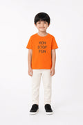 Non Stop Fun Tee - Orange