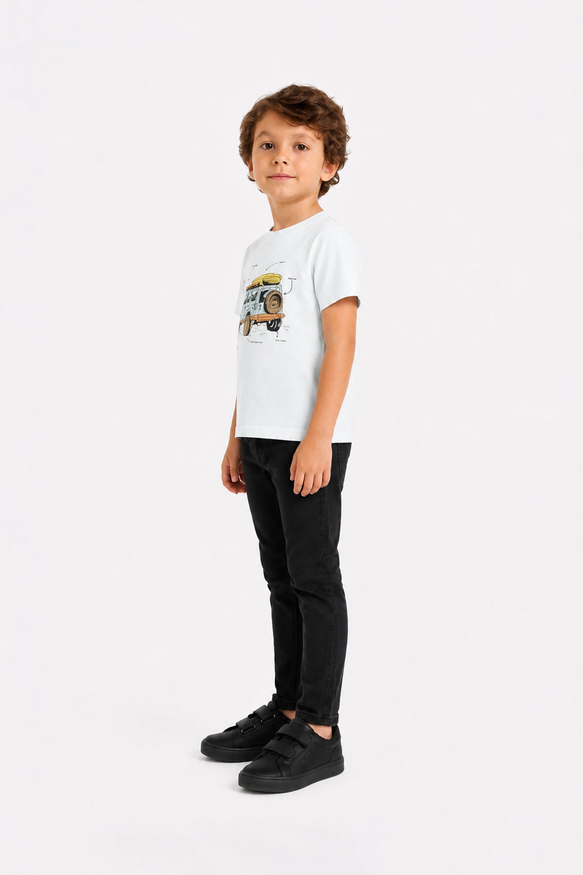 Off-Road Jeep Tee - White