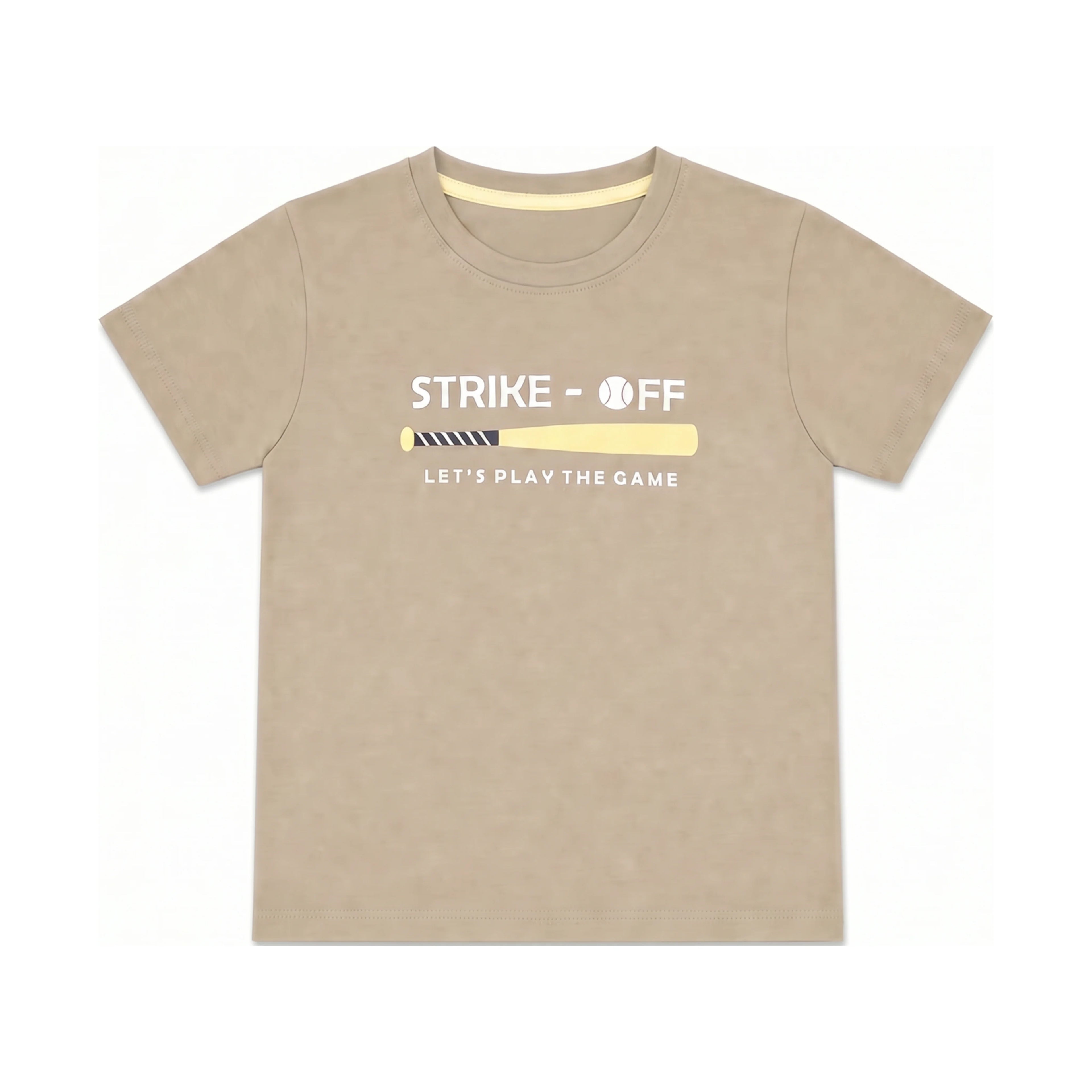 Strike-Off Co-ord Set - Khaki & Black