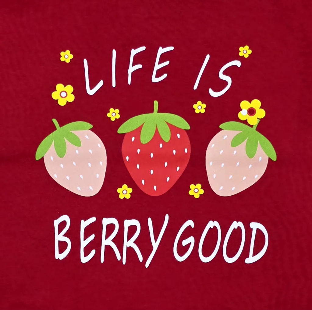 Life is Berry Good Co-ord Set – Maroon