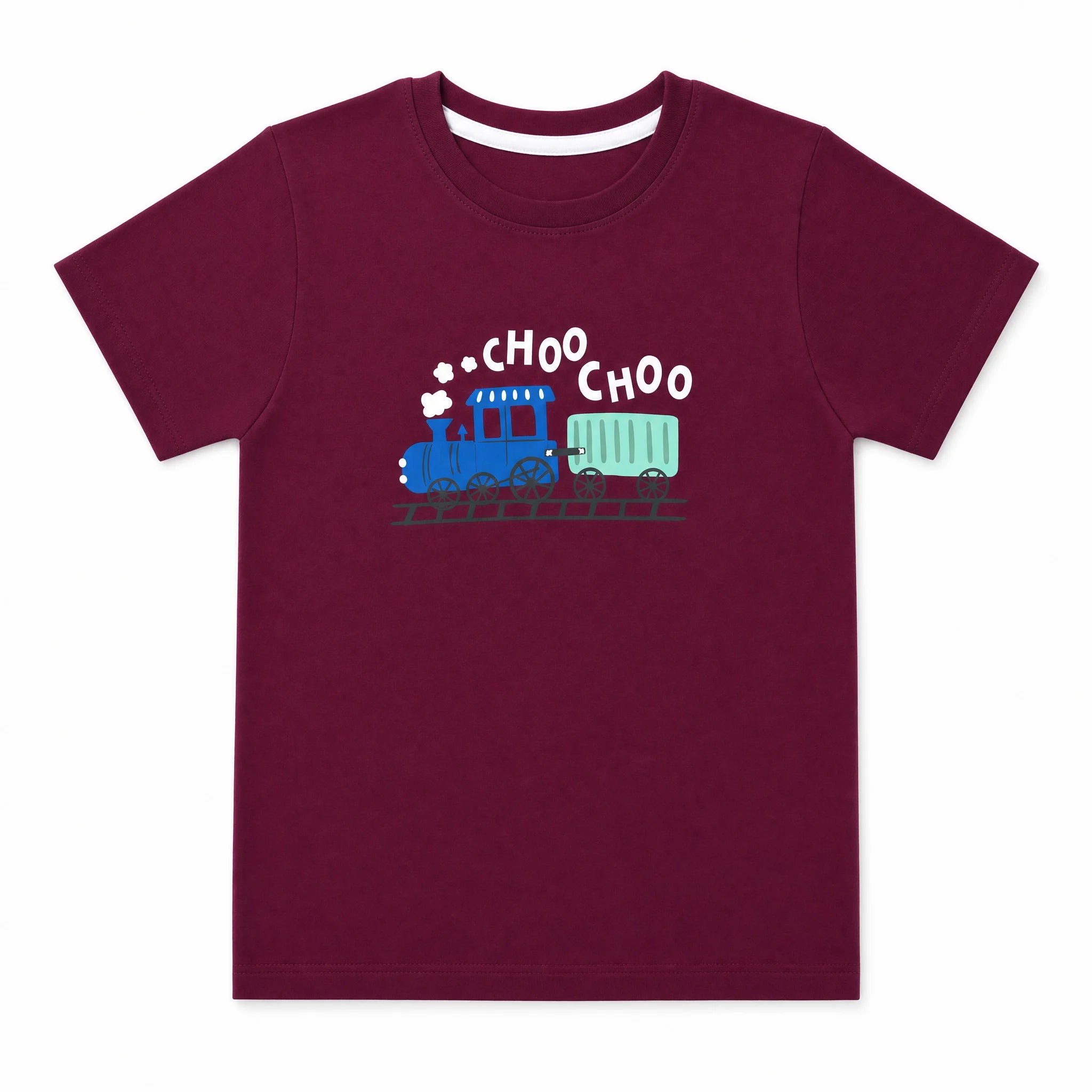 Choo Choo Co-ord Set – Maroon