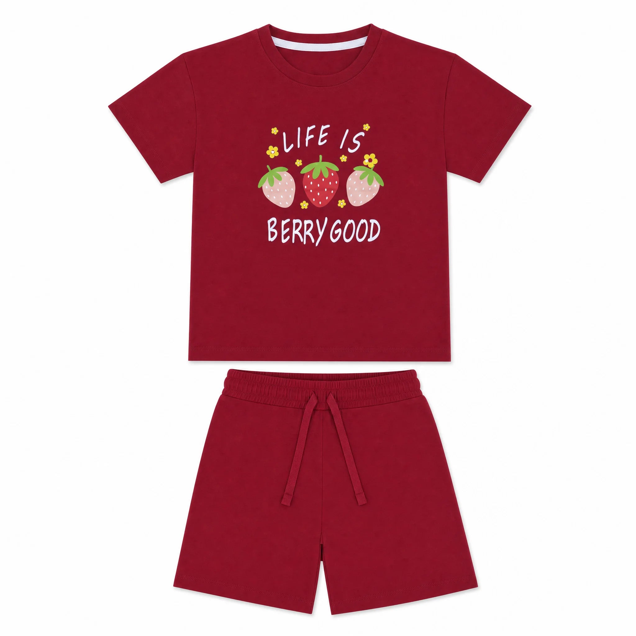Life is Berry Good Co-ord Set – Maroon