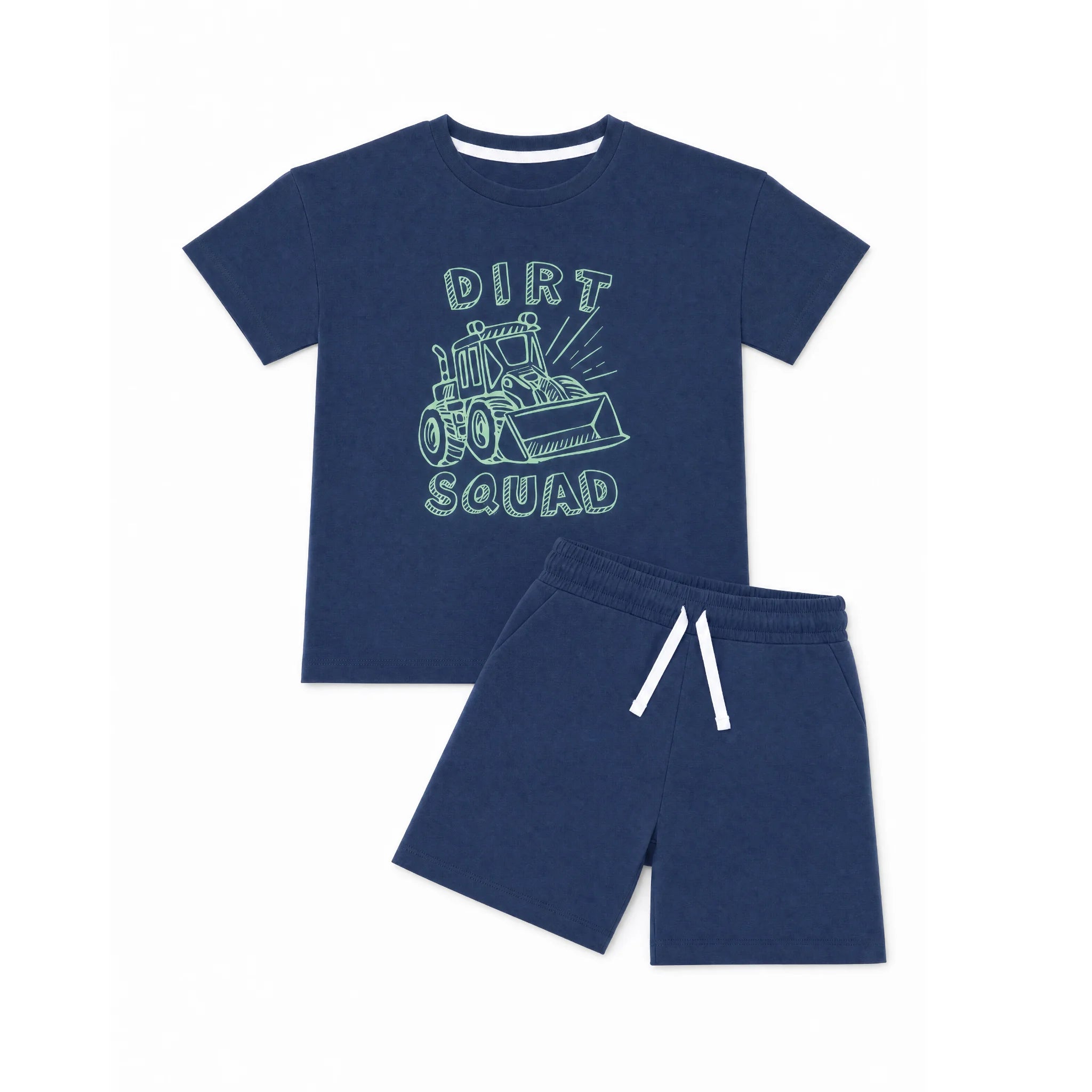 Dirt Squad Co-ord Set – Steel Blue