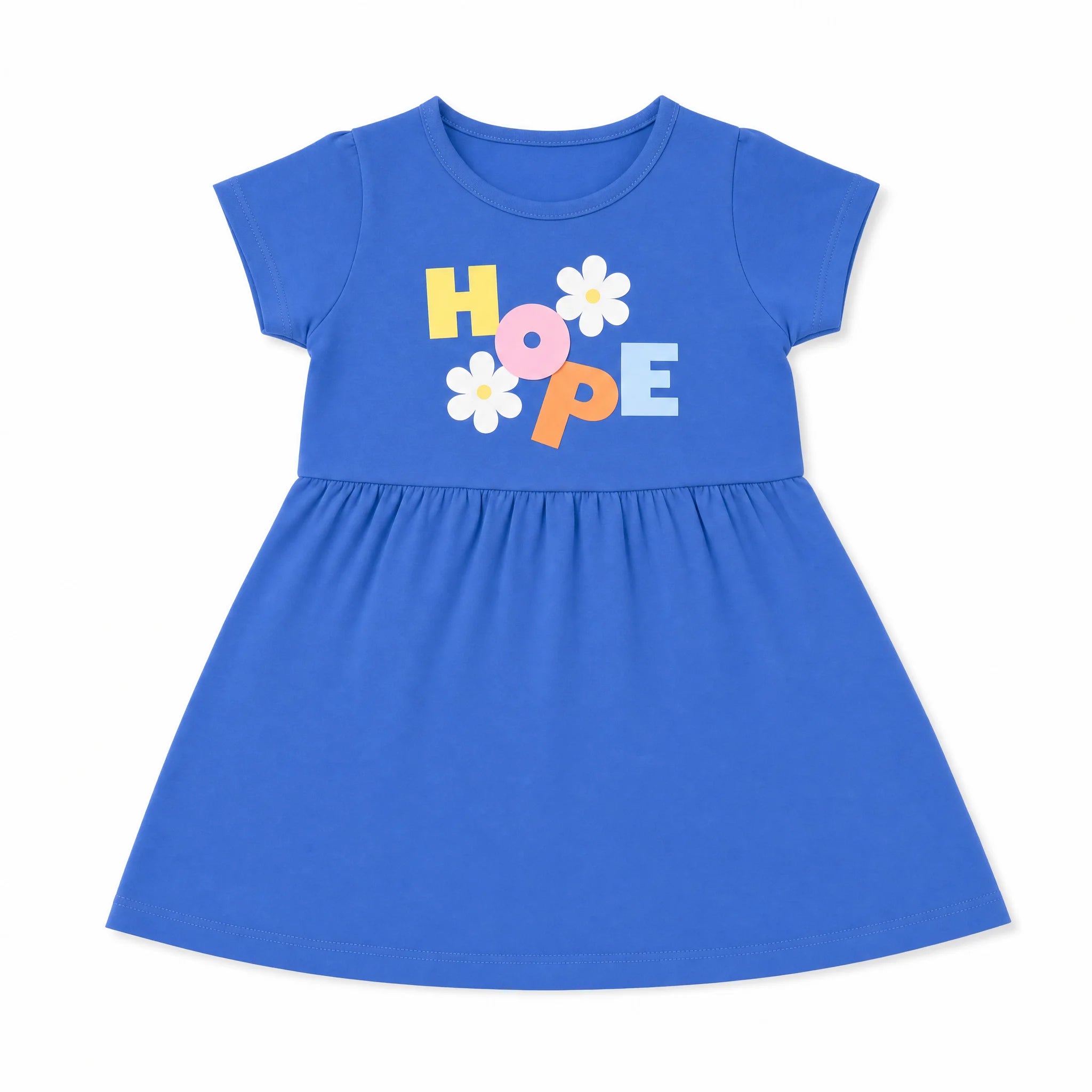Hope Floral Dress – Blue