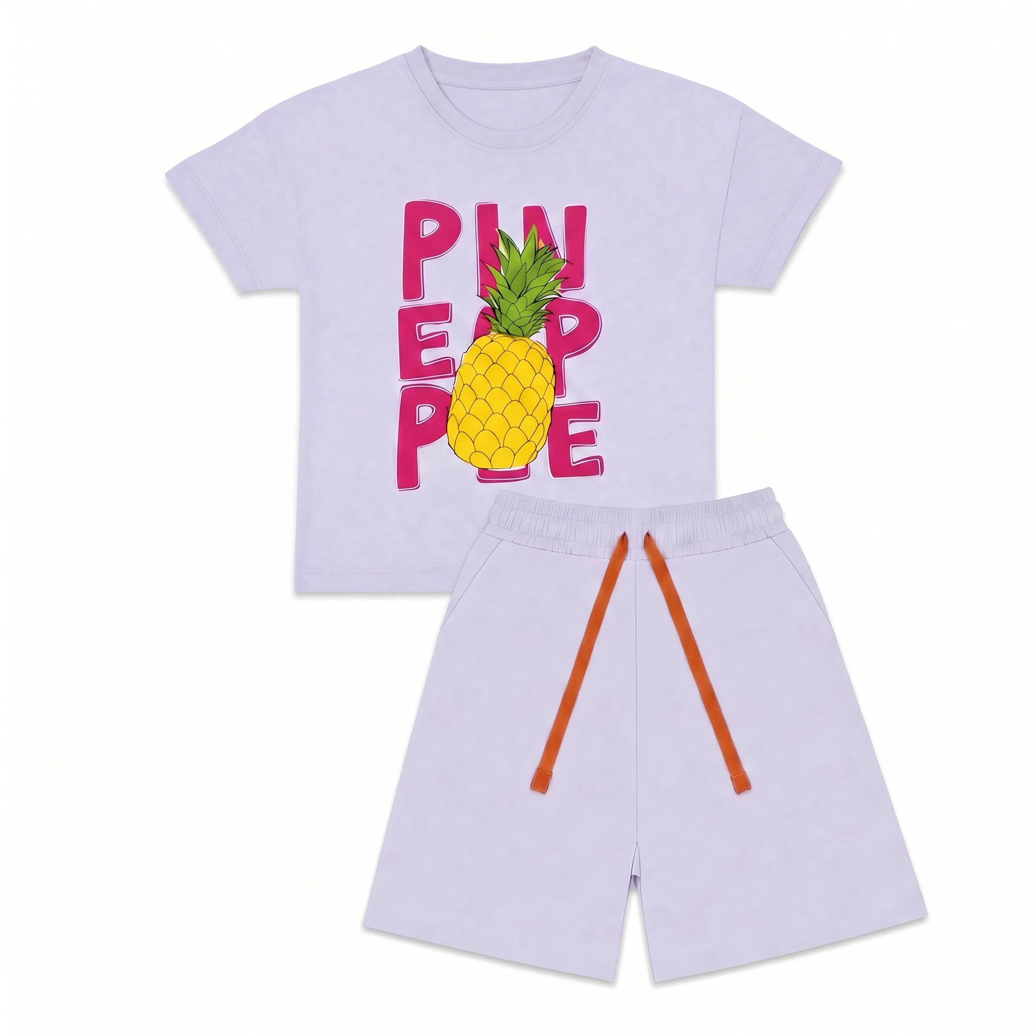 Pineapple Co-ord Set – Lavender
